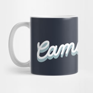 Cambridge cursive script Mug